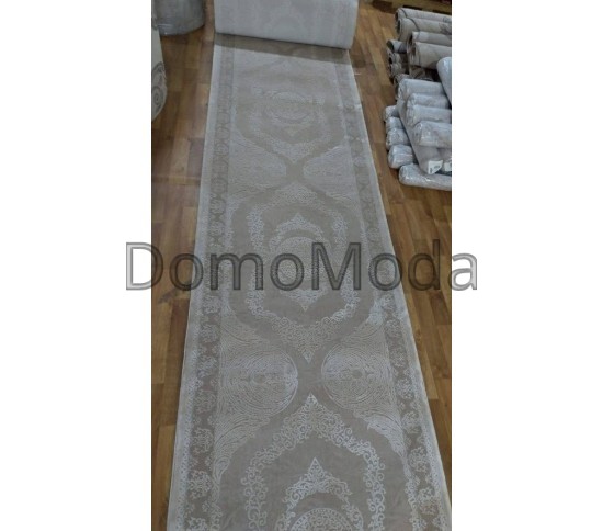 Поліестера килимова доріжка TEMPO 117AA POLY.IVORY/CREAM - Висока якість за найкращою ціною в Україні зображення 4.